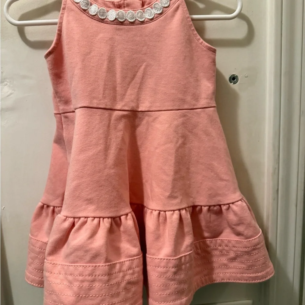 New Janie and Jack Oval Trim Ponte Dress